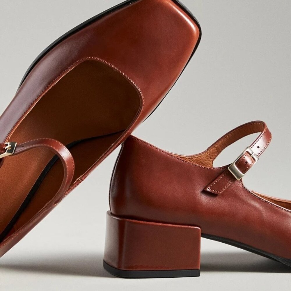 Maeve Mary Jane Block Heels